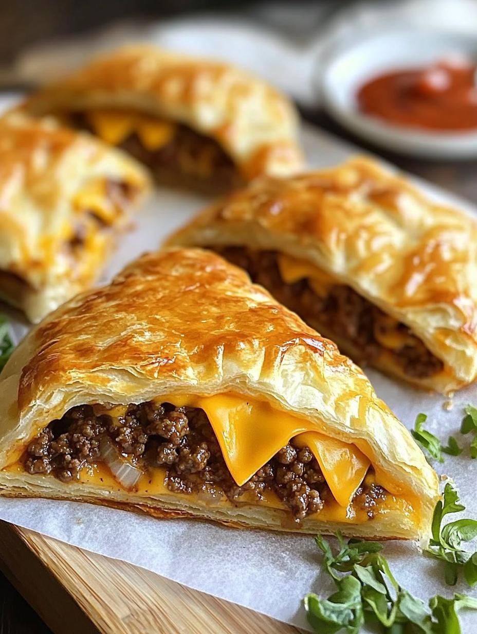 CHEESEBURGER POCKETS