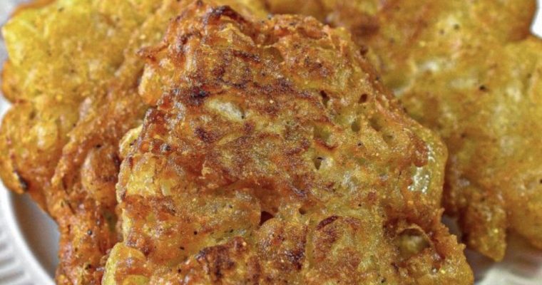 AMISH ONION FRITTERS