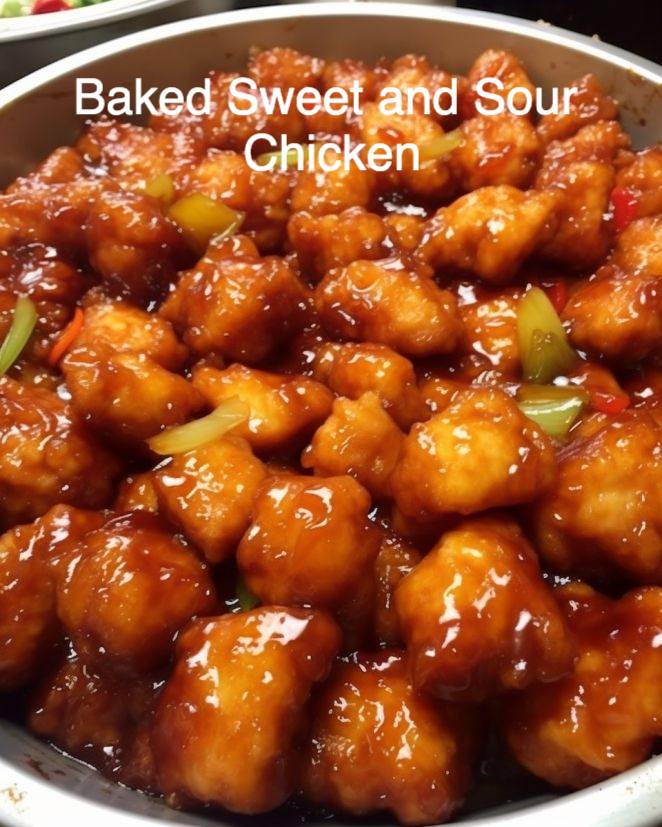 Baked Sweet and Sour Chicken