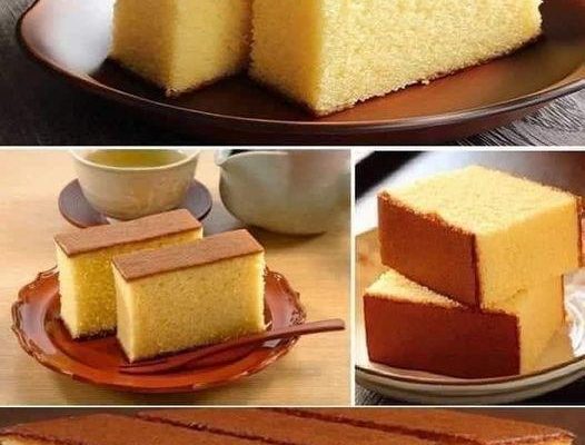 CONDENSED MILK CASTELLA CAKE