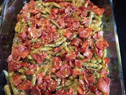COUNTRY STYLE GREEN BEANS WITH RED POTATOES