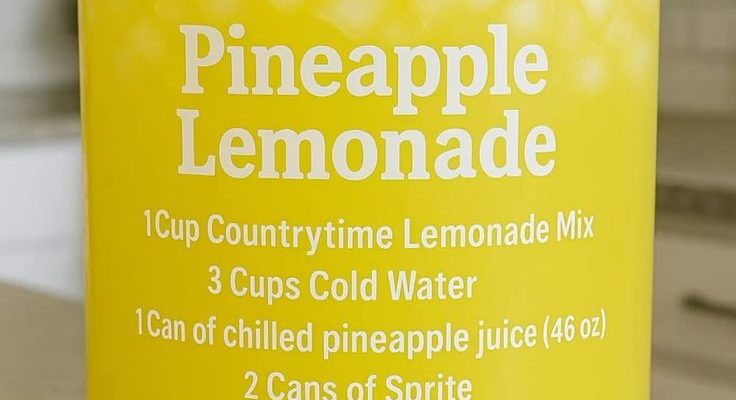 PINEAPPLE LEMONADE