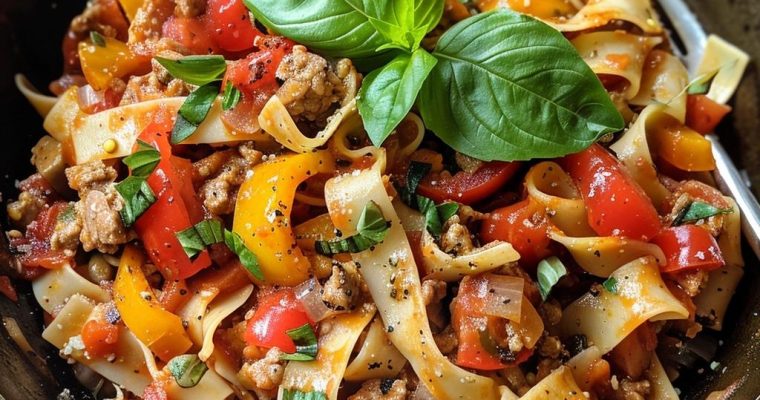 ITALIAN DRUNKEN NOODLES