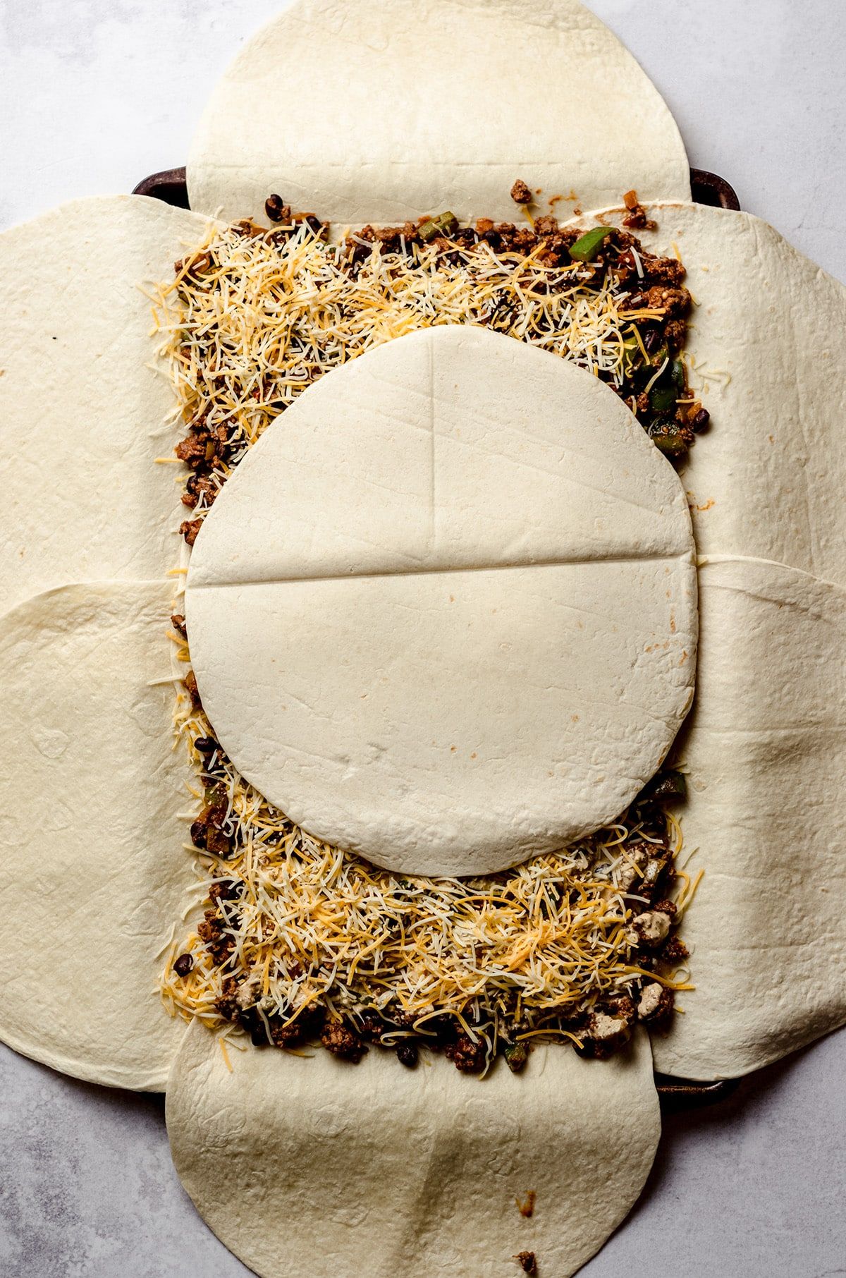 SHEET PAN QUESADILLAS