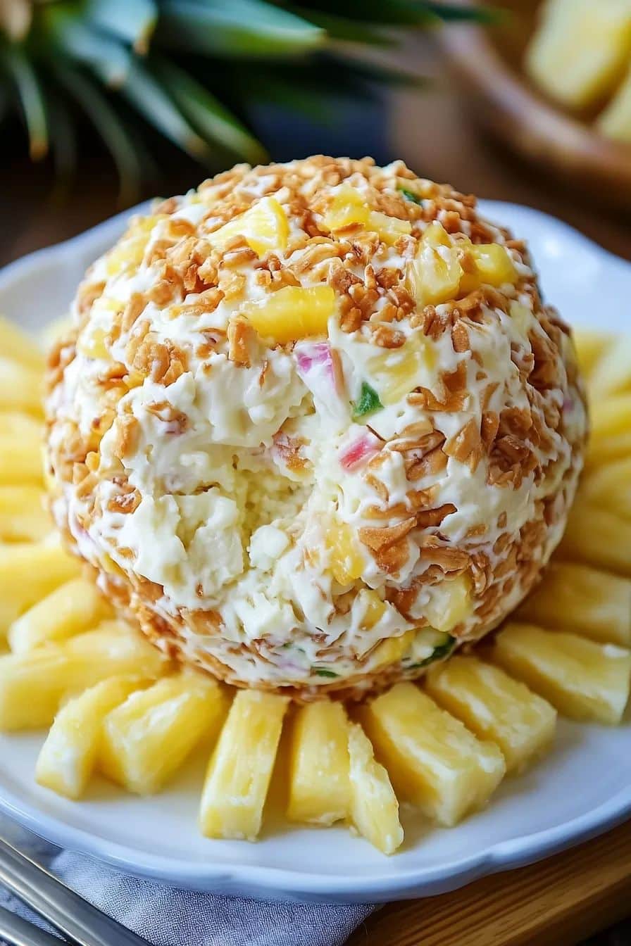 PINEAPPLE CHEESEBALL