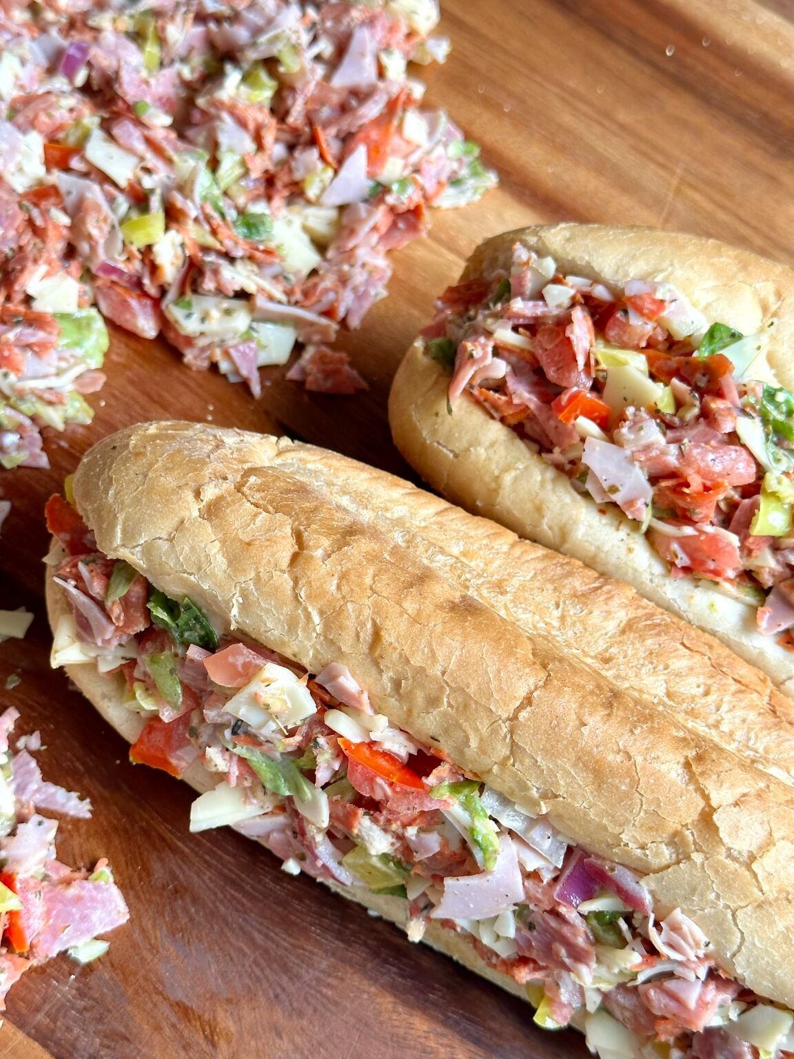 CHOPPED ITALIAN SANDWICHES