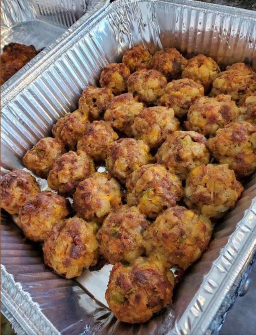 Cream Cheese Sausage Balls