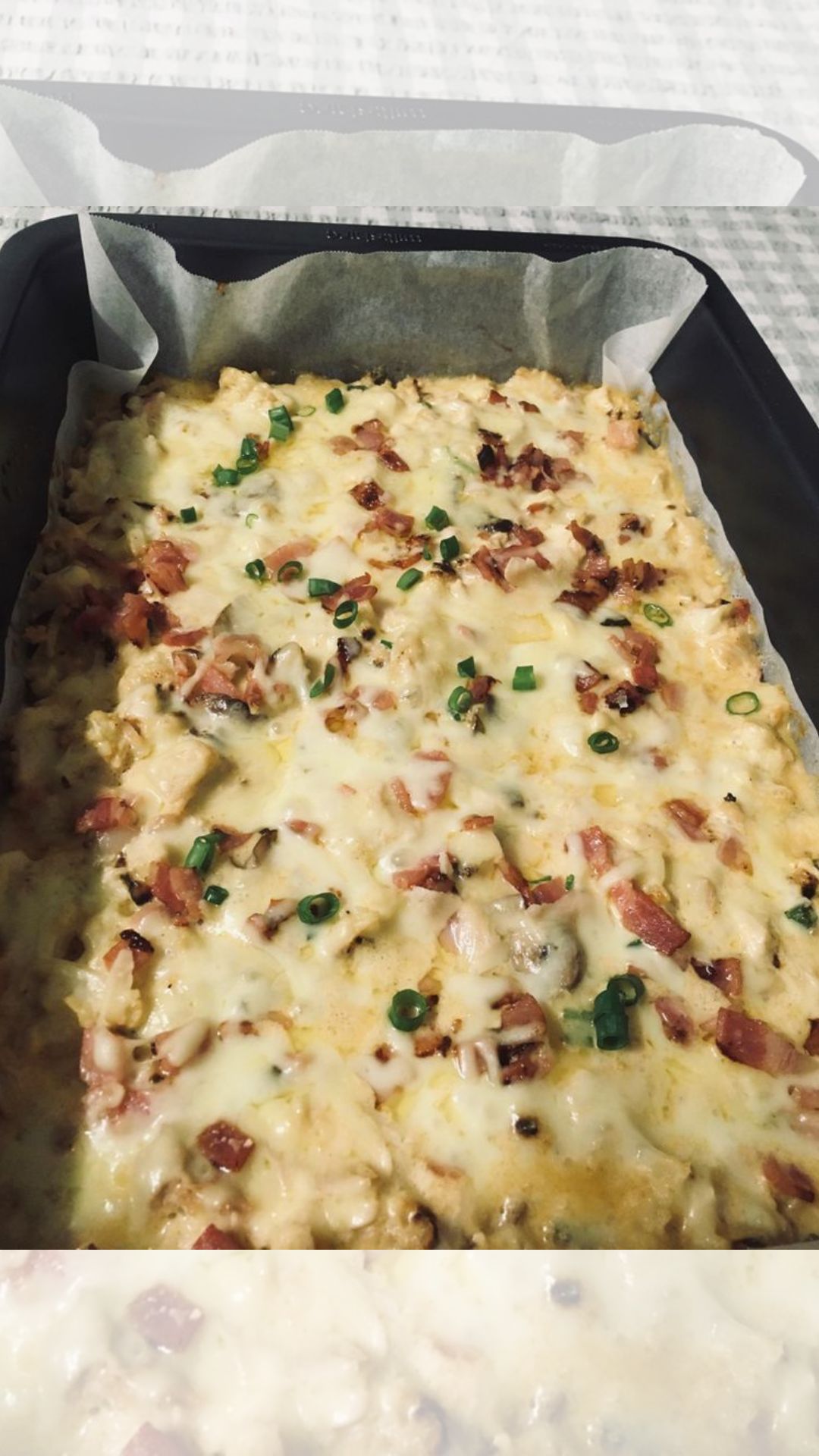 LOADED CAULIFLOWER BAKE