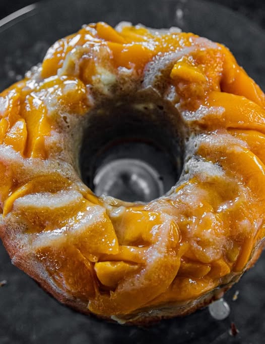 Peach Cobbler Pound Cake