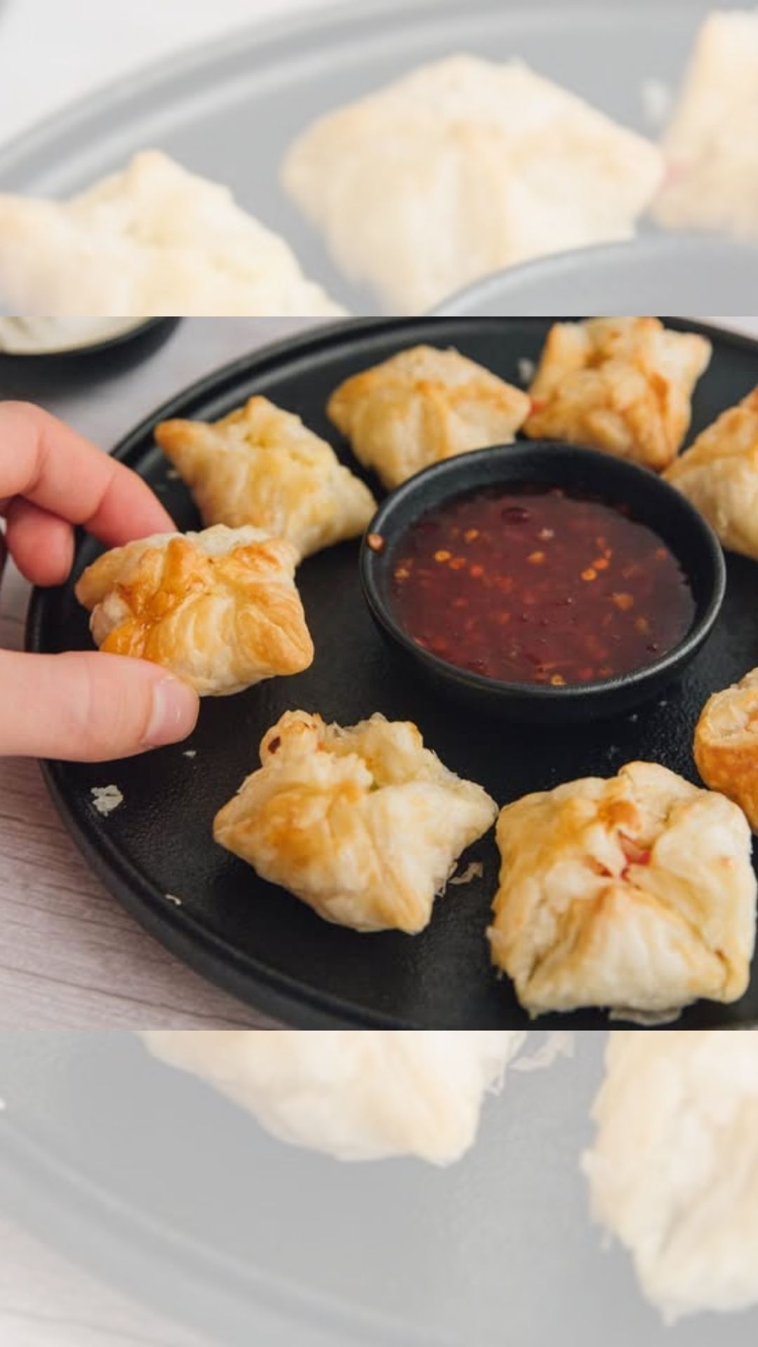 CRAB AND CREAM CHEESE SNACKS