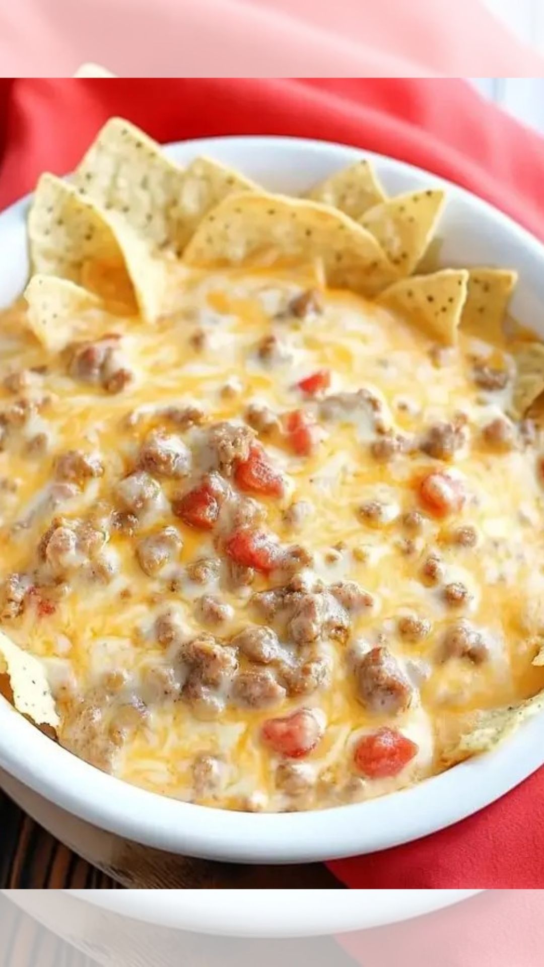 Spicy Sausage Cheese Dip