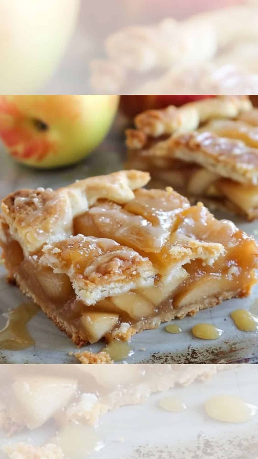 FLAKY APPLE PIE BARS