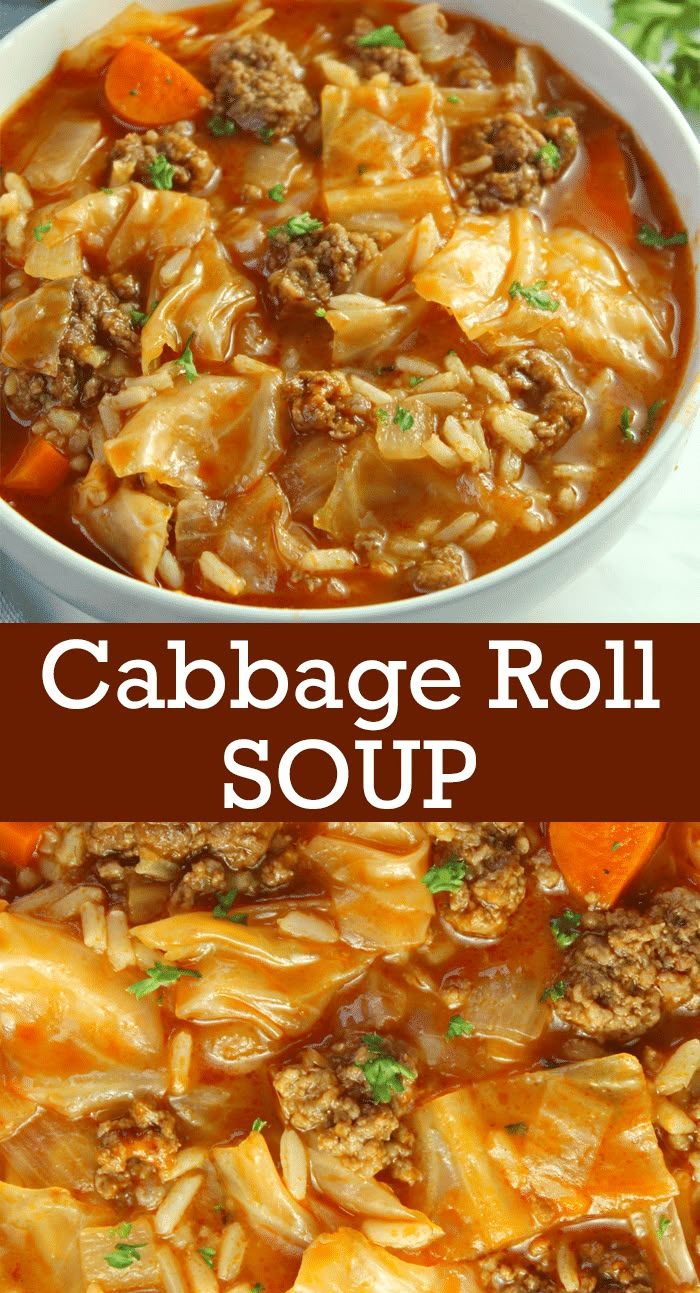 Cabbage Roll Soup