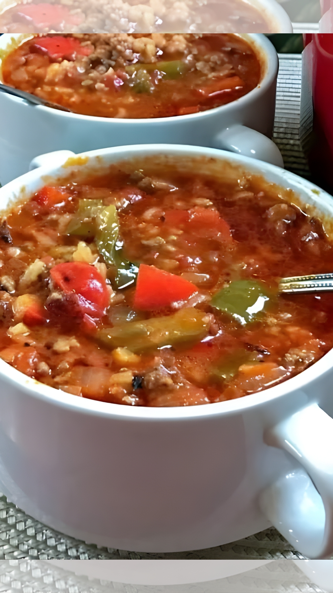 STUFFED PEPPER SOUP