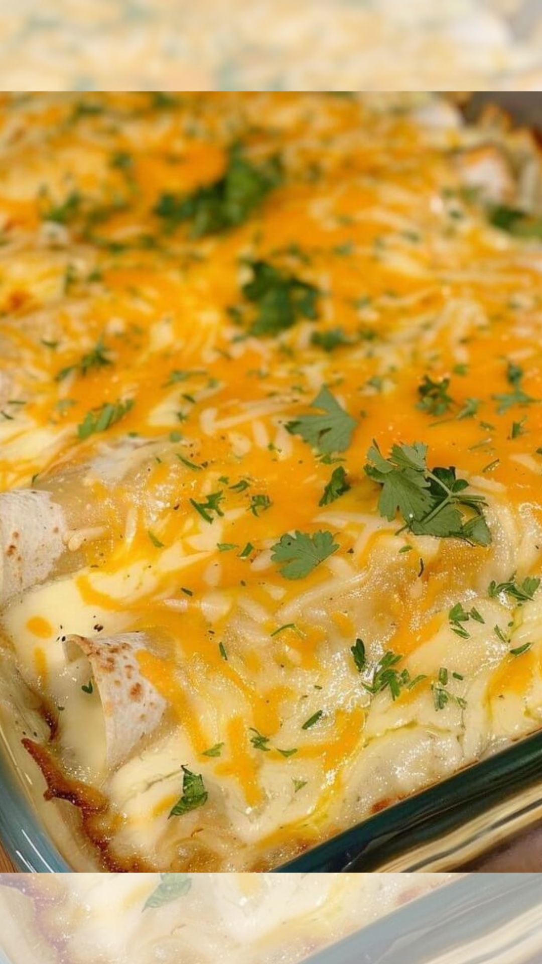 CREAM CHEESE CHICKEN ENCHILADAS