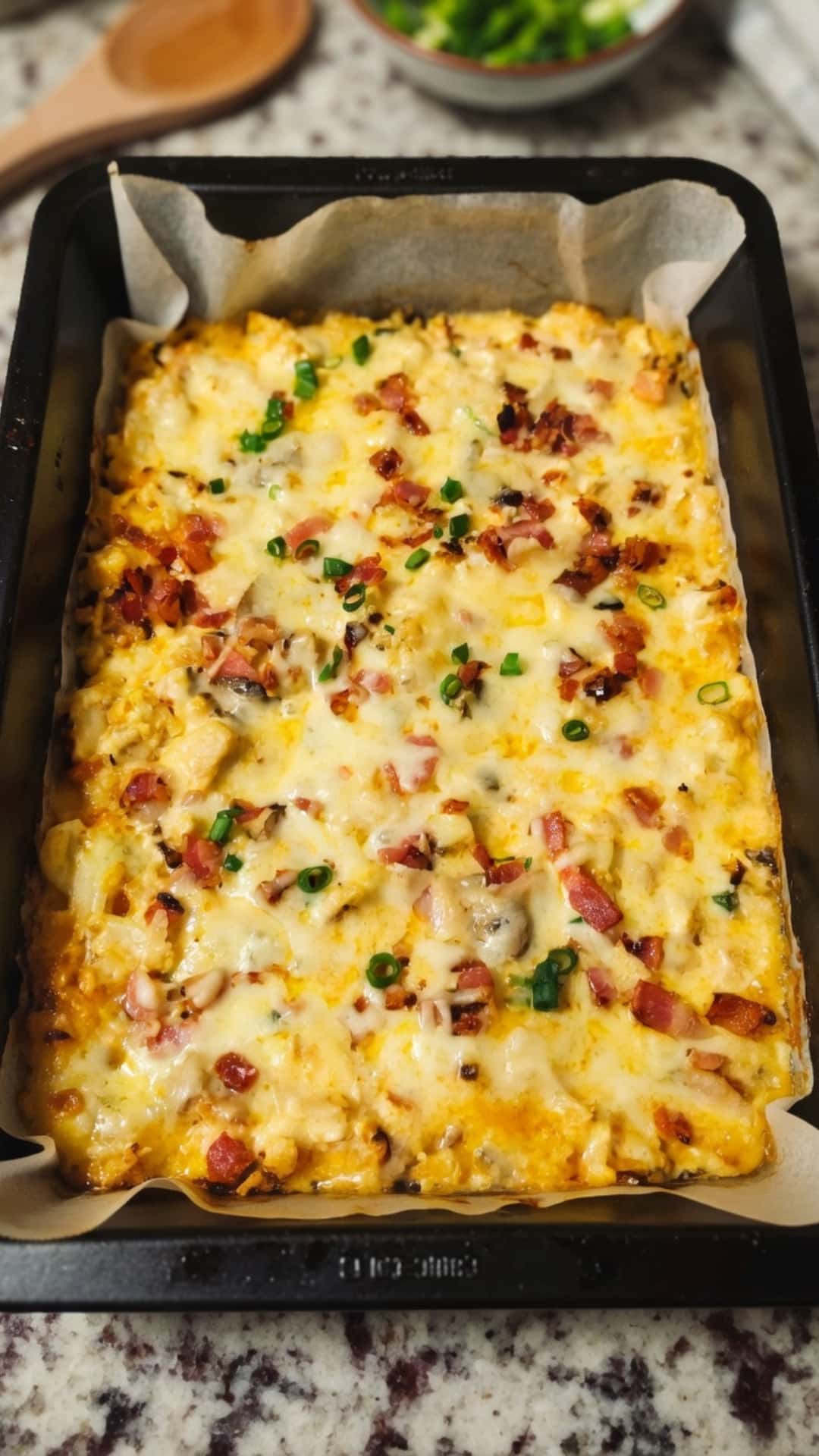 LOADED CAULIFLOWER BAKE
