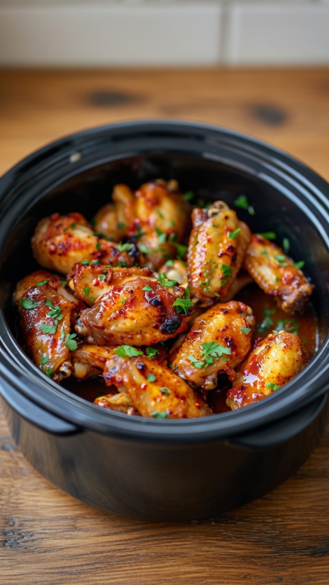 3-INGREDIENT SLOW COOKER CHICKEN WINGS