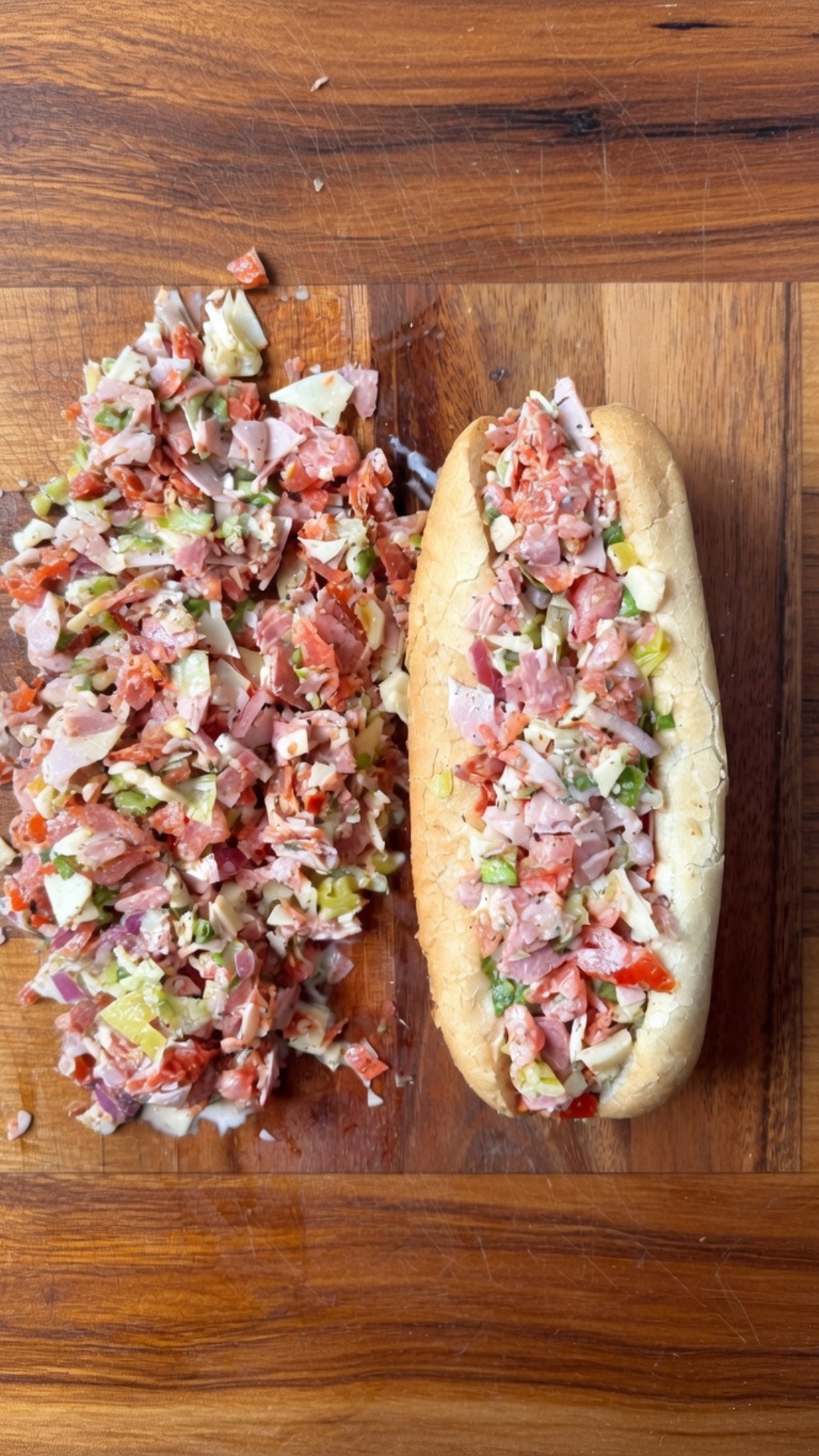 CHOPPED ITALIAN SANDWICHES