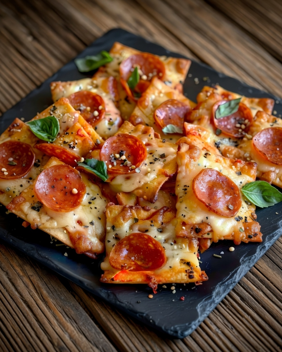 Keto Pizza Chips