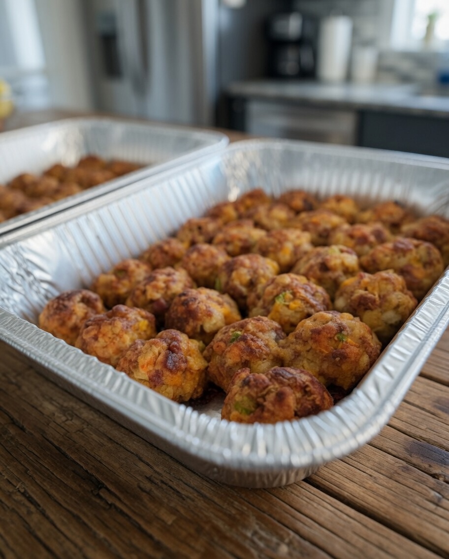Cream Cheese Sausage Balls