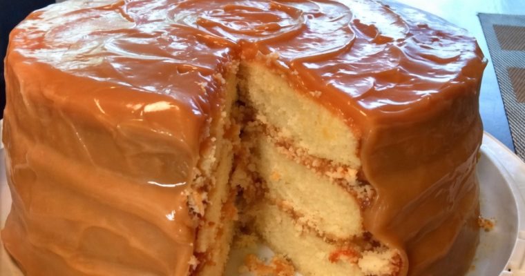 Easy Caramel Cake