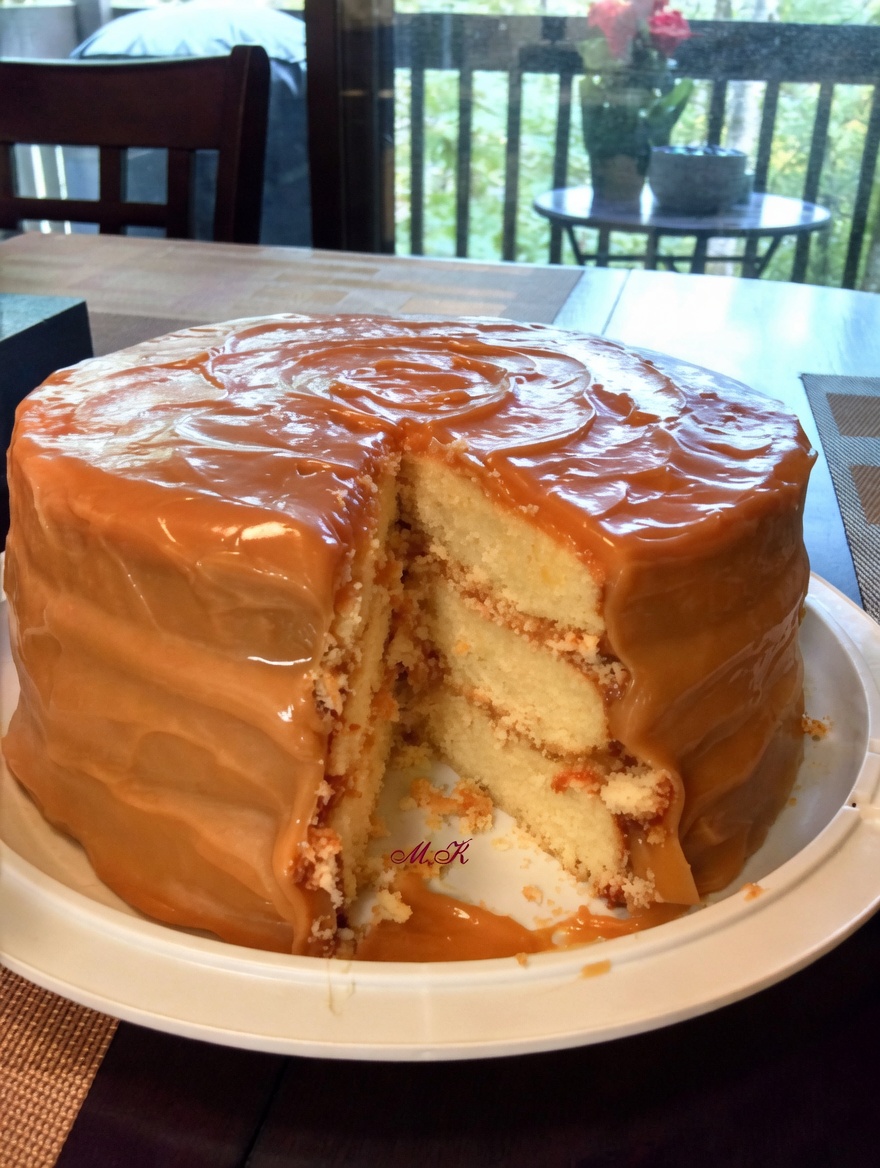 Easy Caramel Cake