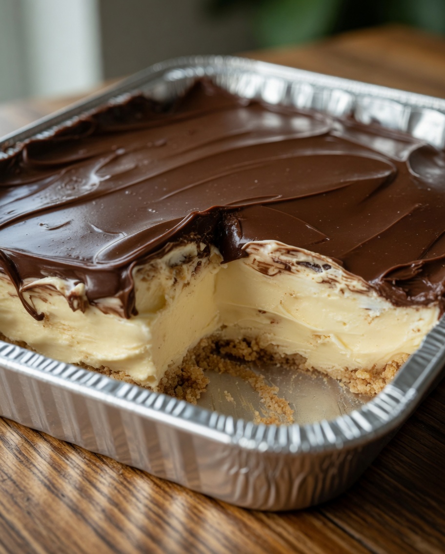 No-Bake Chocolate Eclair Cake
