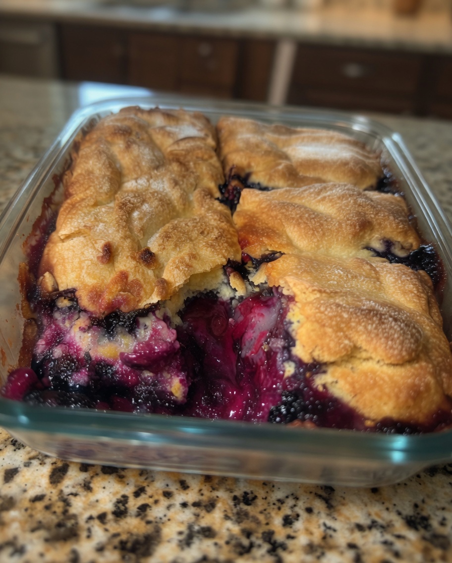 BARON’S BLACKBERRY COBBLER