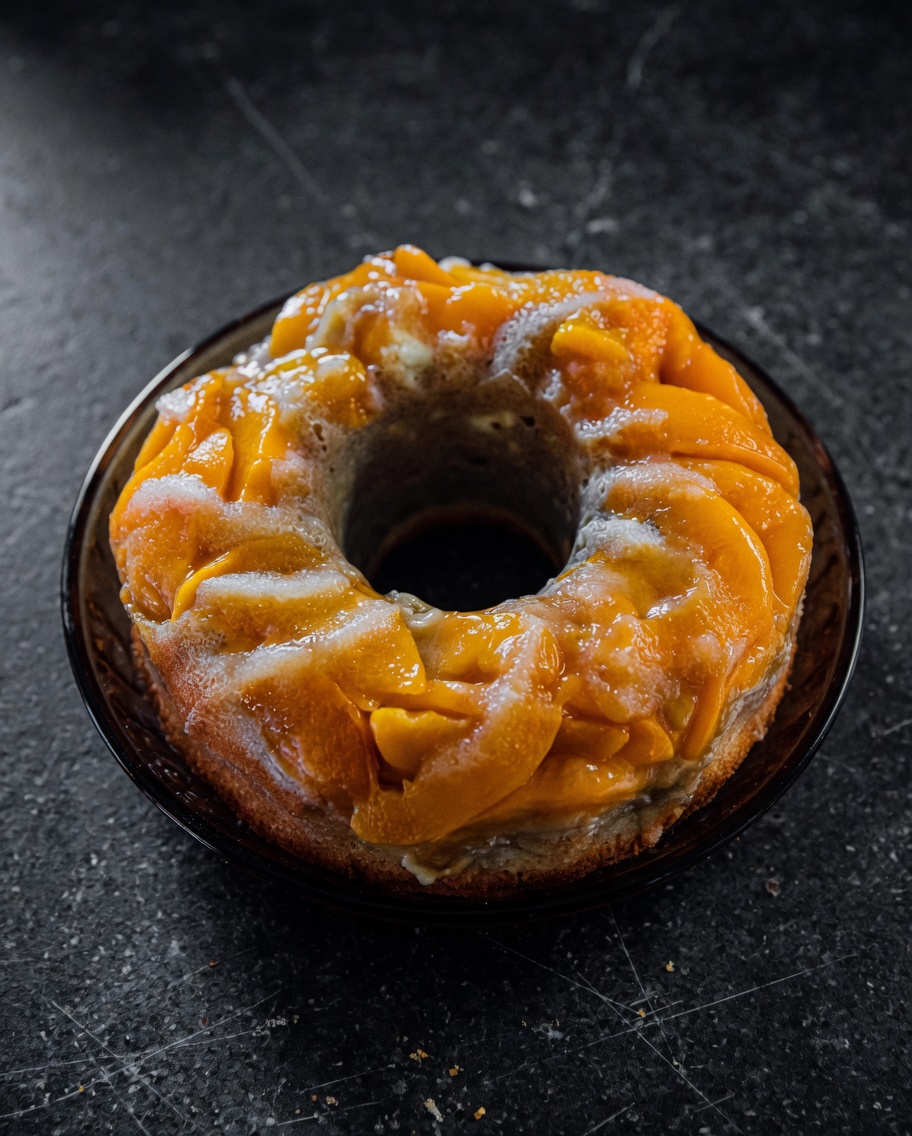 Peach Cobbler Pound Cake