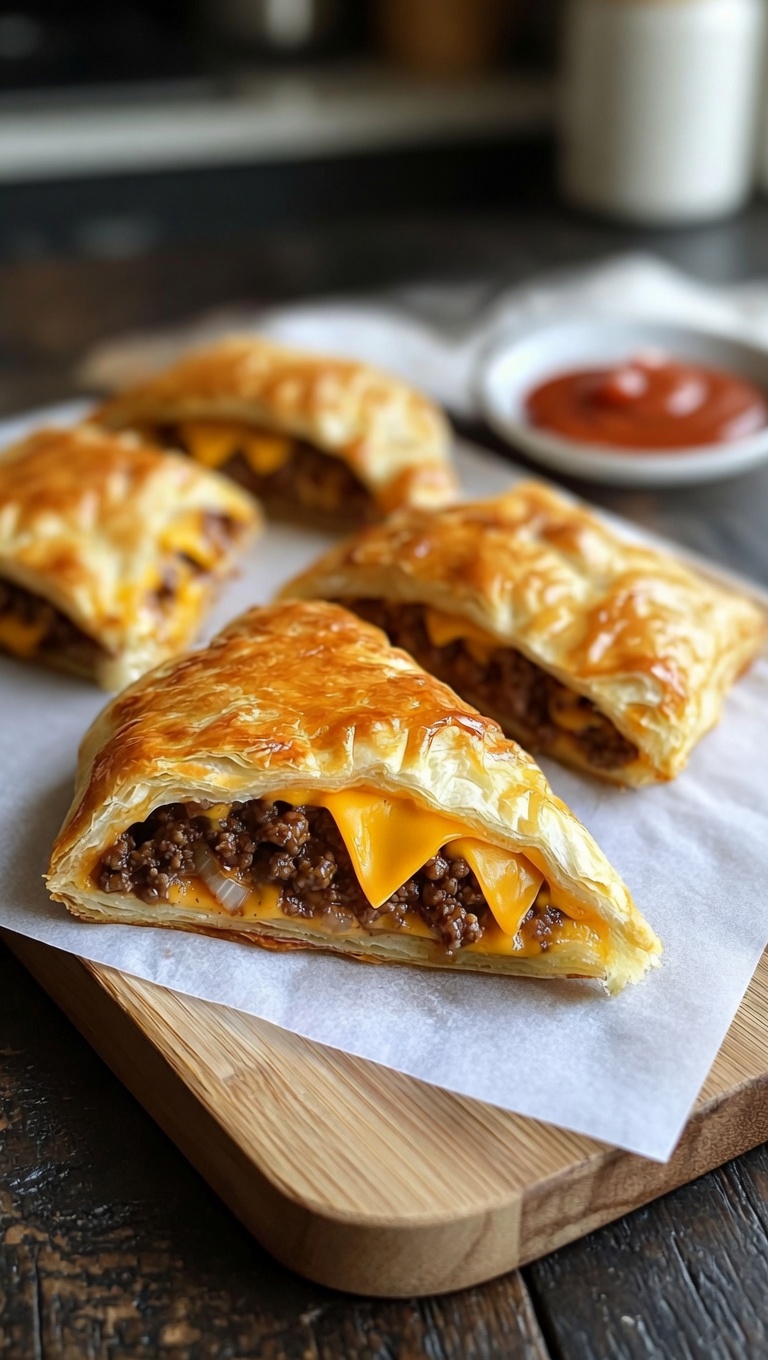 CHEESEBURGER POCKETS