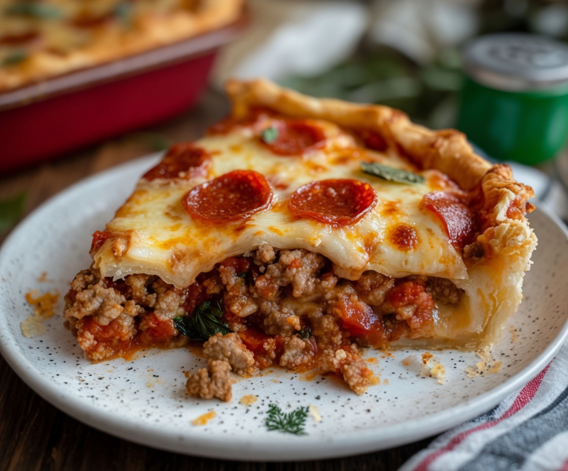 Pizza Casserole Pie