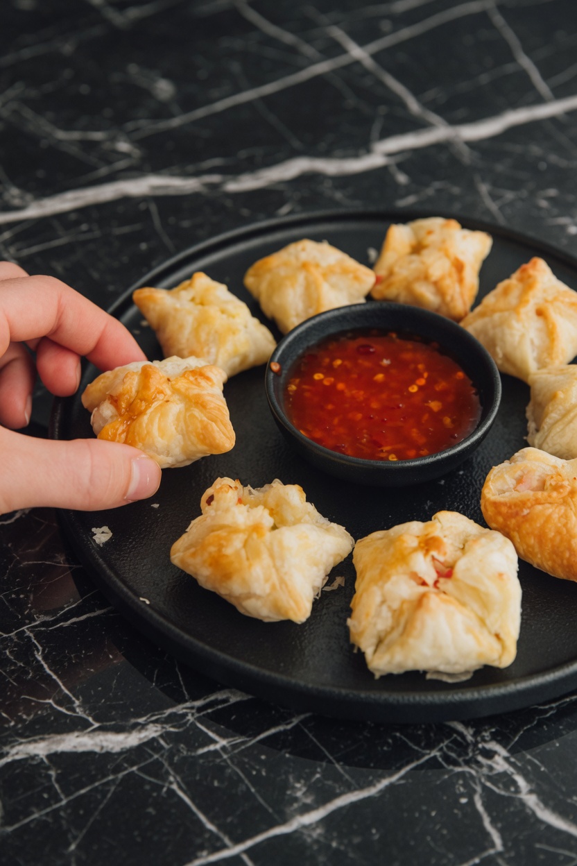 CRAB AND CREAM CHEESE SNACKS