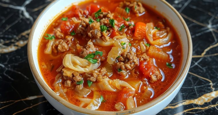 Cabbage Roll Soup