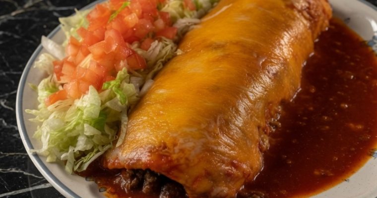 BEEF AND BEAN BURRITOS