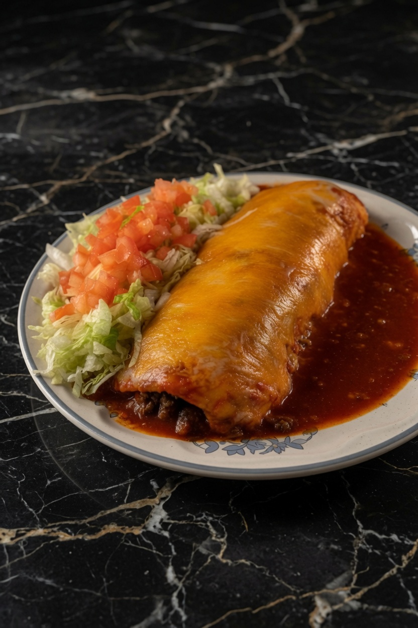 BEEF AND BEAN BURRITOS