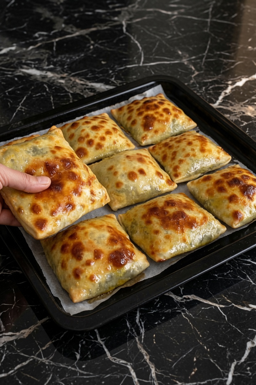 SPINACH STUFFED PASTRY