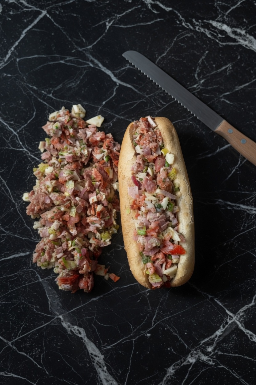 CHOPPED ITALIAN SANDWICHES