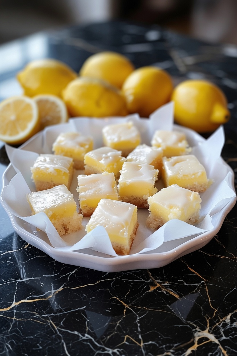 LEMONIES (LEMONY BROWNIES)