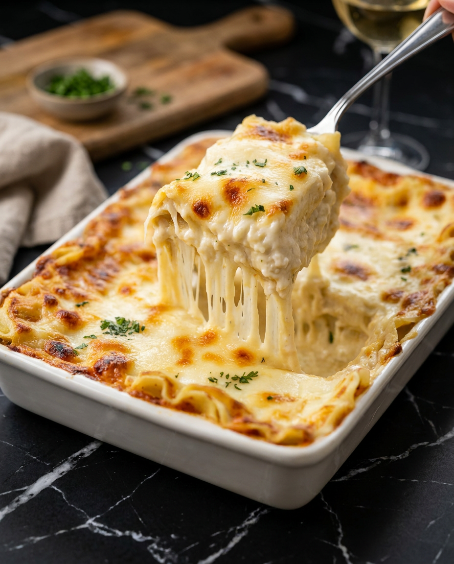 Creamy Chicken Lasagna