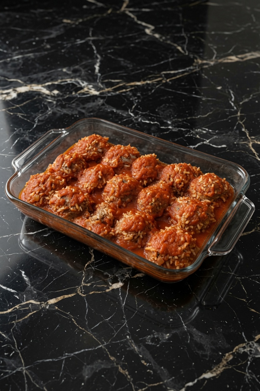 PORCUPINE MEATBALLS