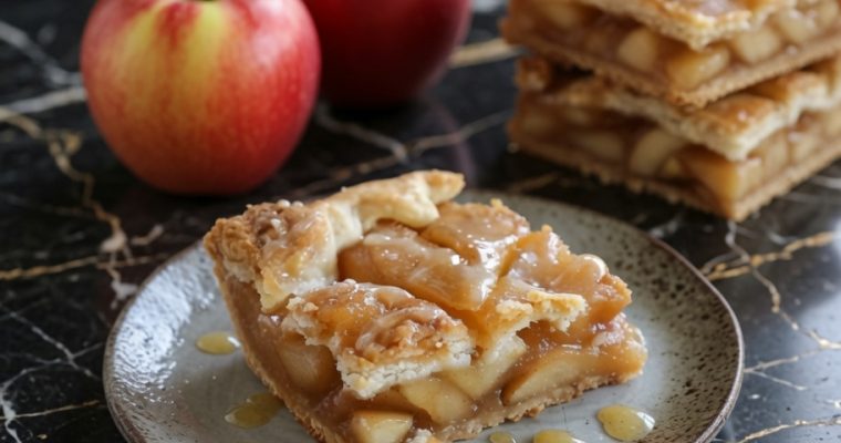 FLAKY APPLE PIE BARS