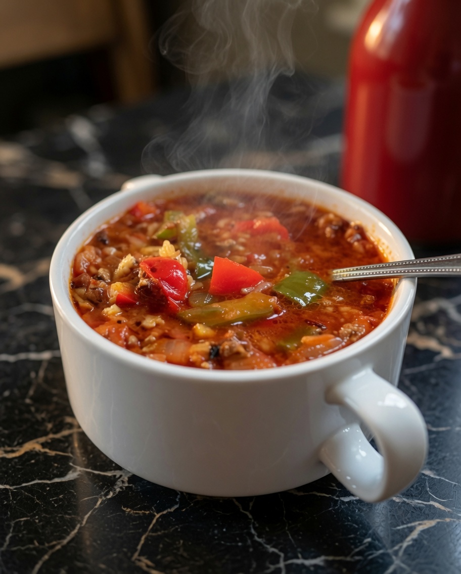 STUFFED PEPPER SOUP