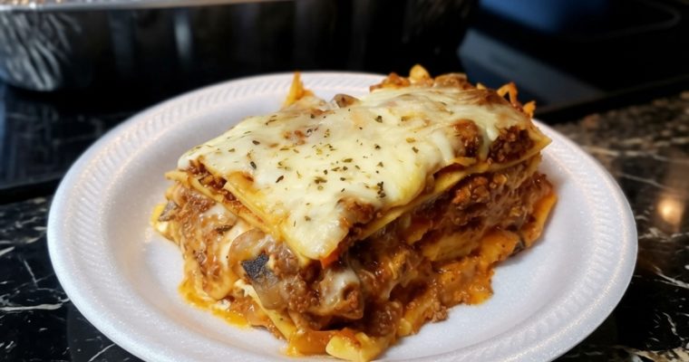 Easy Homemade Lasagna