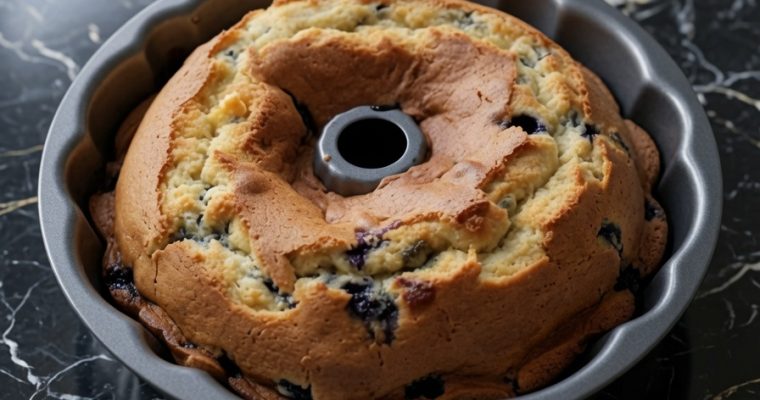 Blueberry Sour Cream Coffee Cake