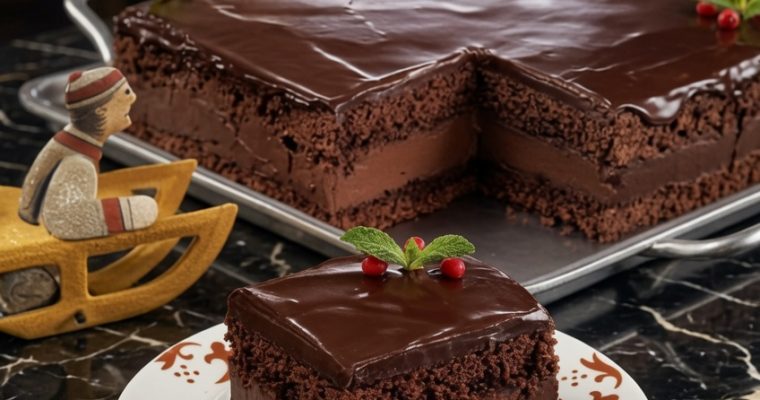 Mocha Espresso Cream Layer Cake