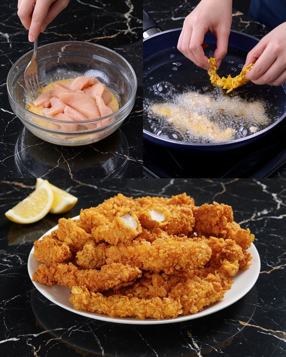 CRISPY CHICKEN STRIPS