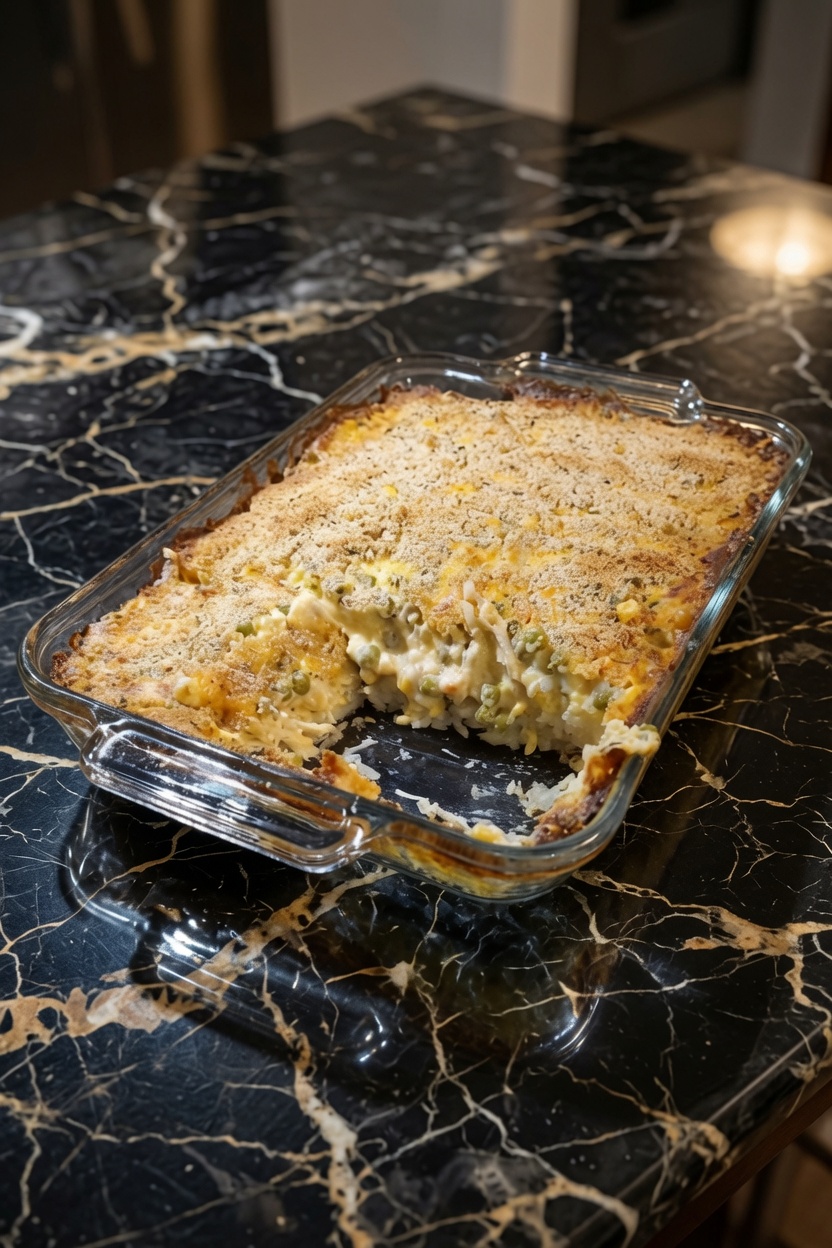 HASH BROWN CHICKEN CASSEROLE