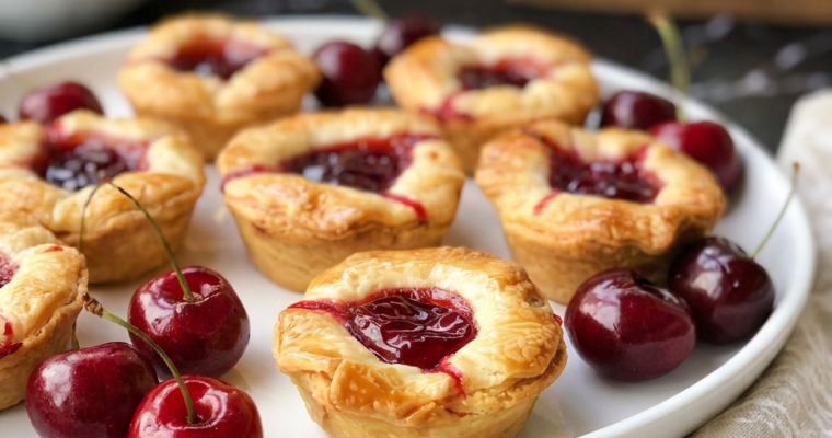 CHERRY PIE BITES