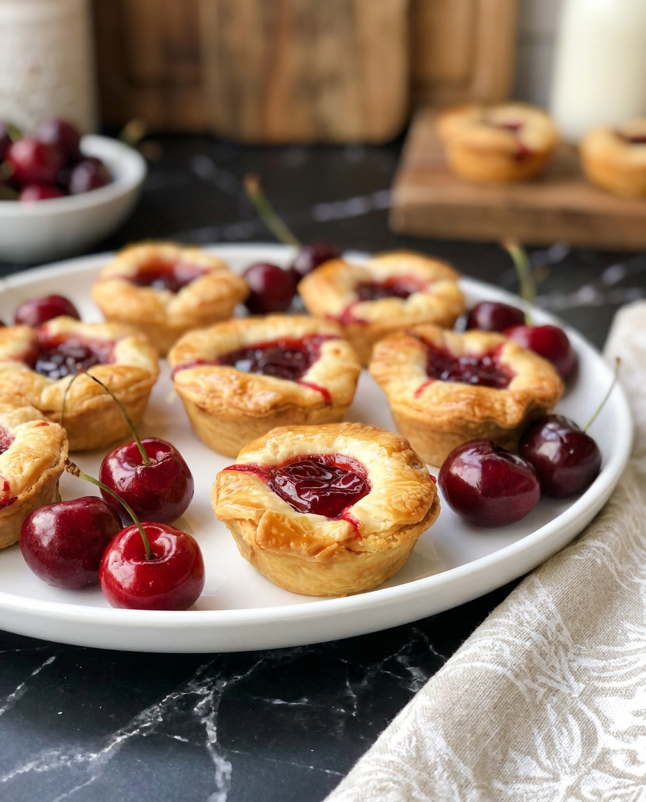 CHERRY PIE BITES