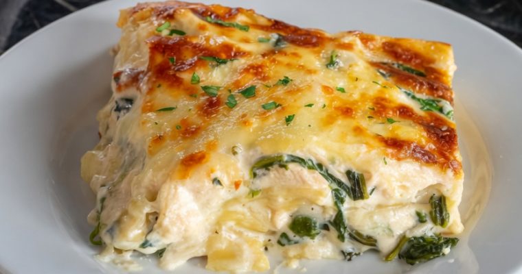 Chicken Alfredo Lasagna